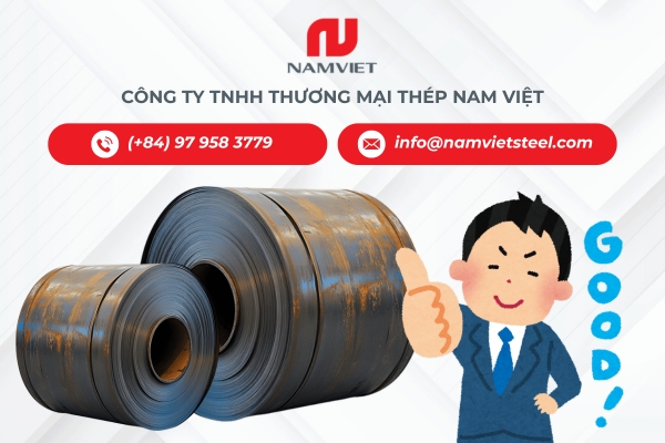 Nam Việt Steel cung cấp thép cuộn A572 đạt chuẩn, chất lượng