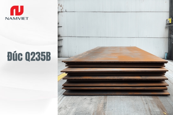 Thép tấm đúc Q235B là dòng thép carbon thấp có cấu tạo liền mạch và khả năng chịu áp lực cao