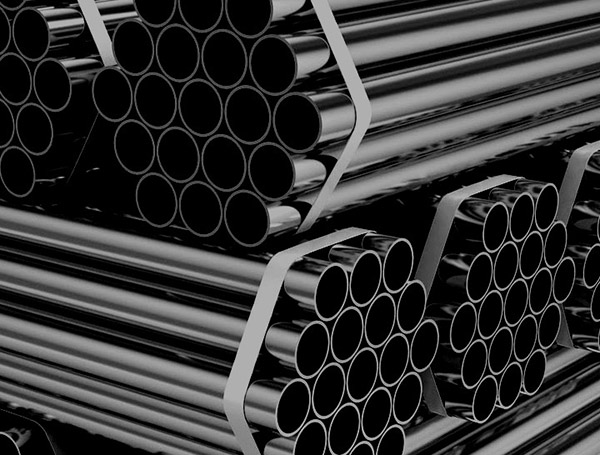 Ống thép carbon bề mặt màu xanh đen, sử dụng phổ biến trong xây dựng, cơ khí và kết cấu công trình