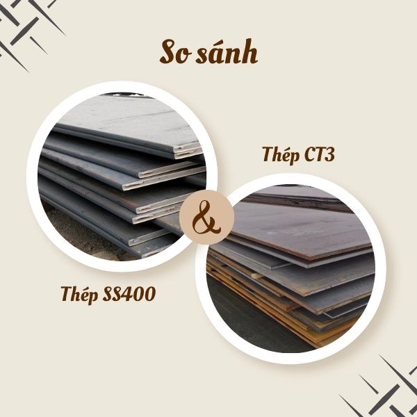 So sánh mác thép SS400 và CT3 về đặc điểm cơ học, thành phần hóa học